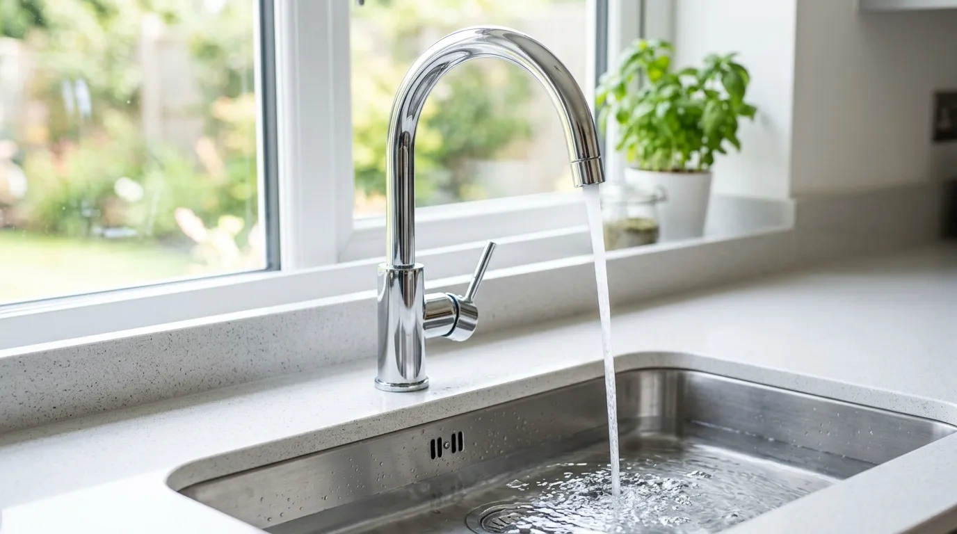 Local Plumbing Master Pros same day plumber fixing a faucet in Louisville, OH